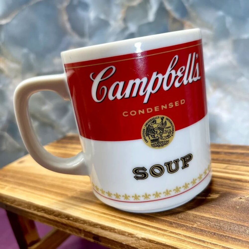 VTG 1981 Campbell's Condensed Soup Mug Cup Genuine Corning Porcelain